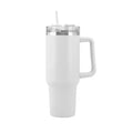 2 Garrfas Térmica Quencher Com Canudo E Tampa Para Café 1200ML