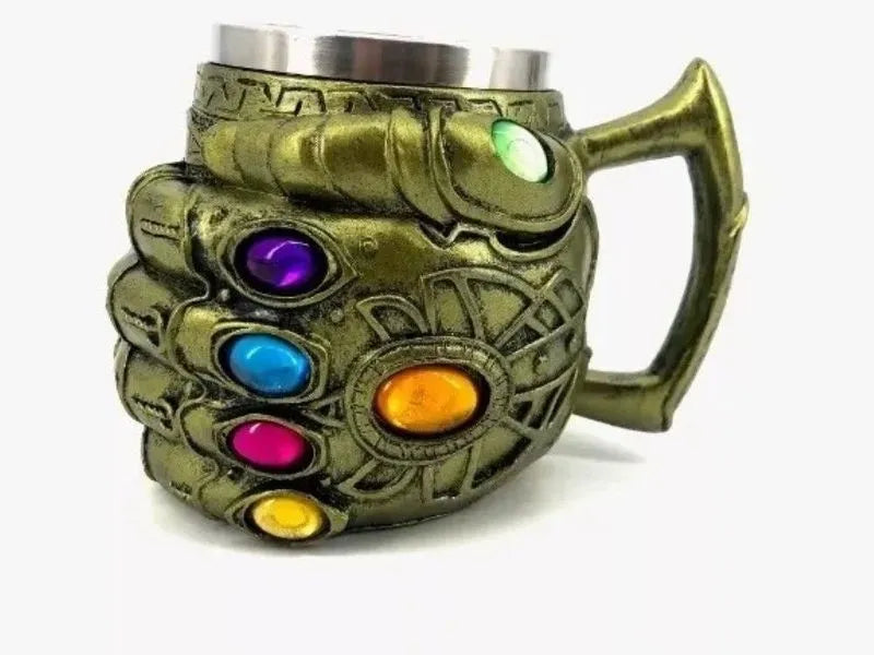 Caneca Resina Manopla Thanos: Marvel