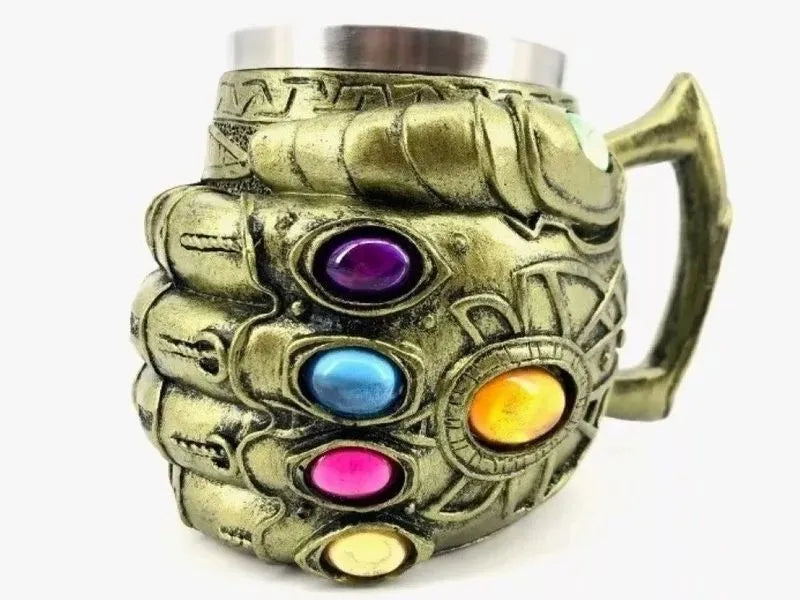 Caneca Resina Manopla Thanos: Marvel