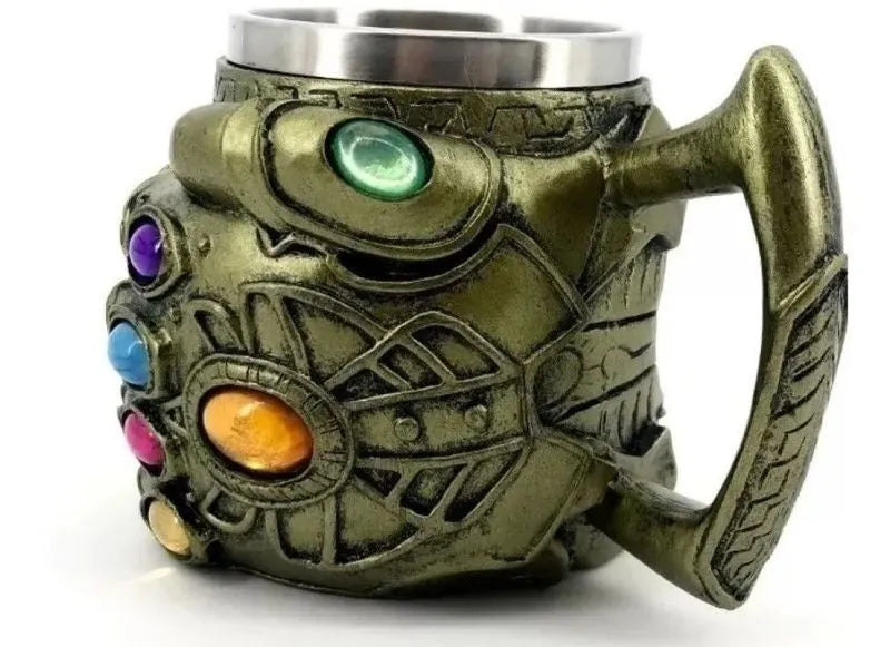 Caneca Resina Manopla Thanos: Marvel