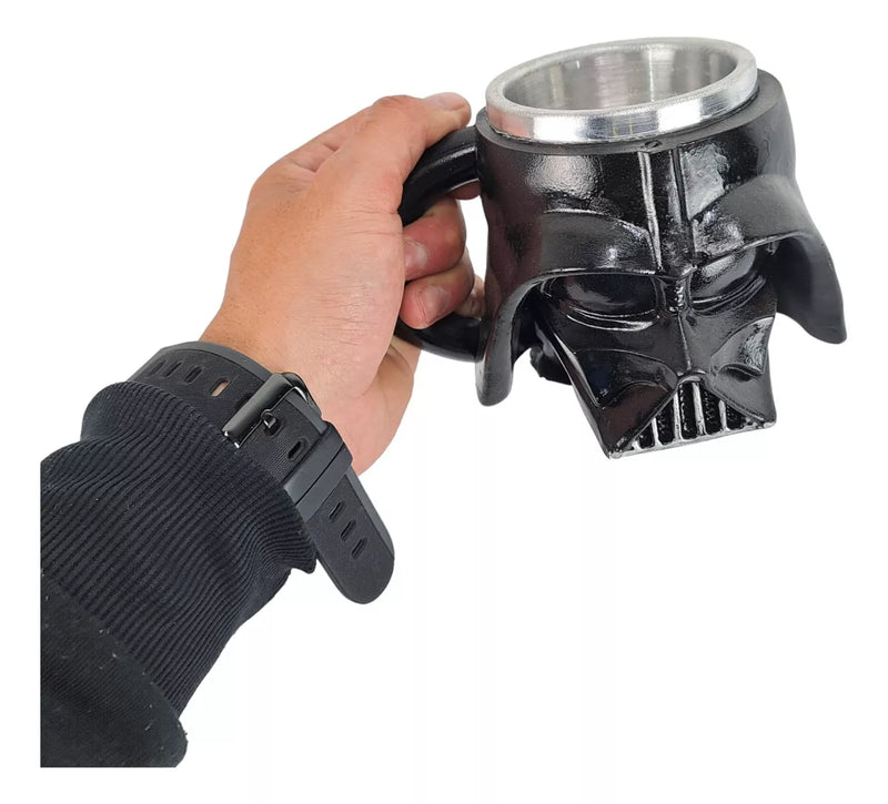 Caneca Criativa 3d Darth Vader Resina Enfeite Decoração