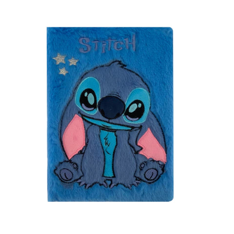 Caderno Peluciado Stitch - Lilo & Stitch